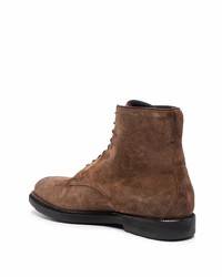 Silvano Sassetti Suede Lace Up Boots
