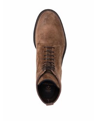 Silvano Sassetti Suede Lace Up Boots