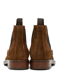 Belstaff Brown Suede Longton Boots