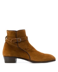 Lidfort Buckle Detail Ankle Boots
