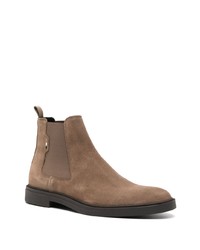 BOSS Calev Elasticated Panels Suede Boots