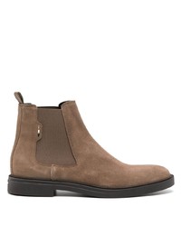 BOSS Calev Elasticated Panels Suede Boots