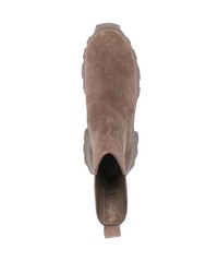 Rick Owens Calf Leather Ankle Boots