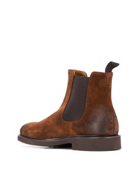 Doucal's Chunky Suede Chelsea Boots