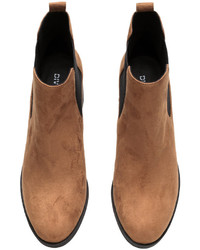 H&M Heeled Chelsea Boots Light Brown