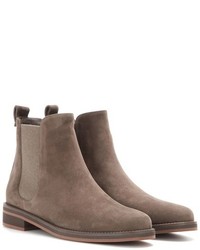 Loro Piana Montrond Suede Chelsea Boots