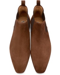 Paul Smith Ps By Brown Falcone Chelsea Boots