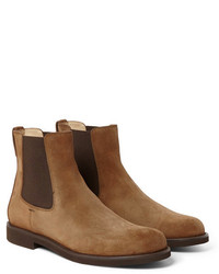Tod's Rubber Soled Suede Chelsea Boots