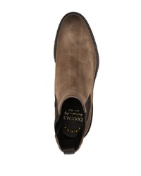 Doucal's Slip On Suede Ankle Boots
