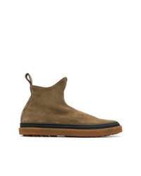 Buttero Slip On Suede Boots