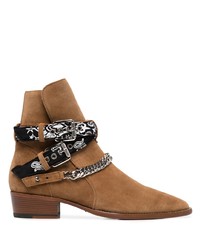Amiri Suede 45mm Ankle Boots