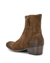 Silvano Sassetti Suede Ankle Boots