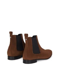 Giuseppe Zanotti Suede Chelsea Ankle Boots