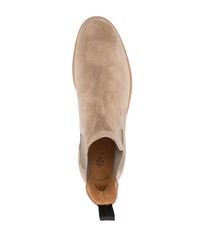 Eleventy Suede Pull On Ankle Boots