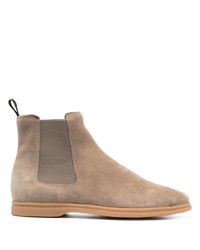 Eleventy Suede Pull On Ankle Boots