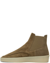 Fear Of God Taupe Suede Chelsea Boots