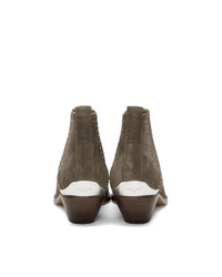 Rag and Bone Taupe Suede Westin Boots
