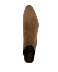 Saint Laurent Wyatt 40mm Suede Chelsea Boots