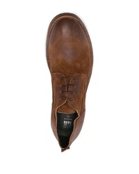 Moma Burnished Lace Up Derby Shoes