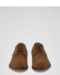 Reiss Clarkson Suede Derby Shoes