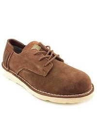 Dickies Holder Brown Suede Oxfords Shoes