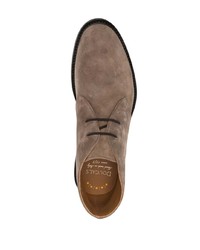 Doucal's Lace Up Suede Derby Shoes