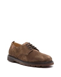 Henderson Baracco Lace Up Suede Derby Shoes