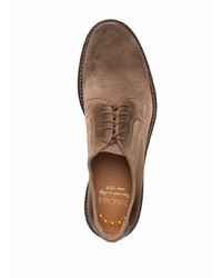 Doucal's Suede Leather Derby Shoes