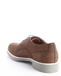 Tod's Brown Suede Lace Up Oxfords