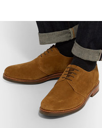 Grenson Wade Suede Derby Shoes