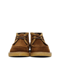 Dolce and Gabbana Brown Suede Desert Boots