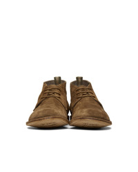 Officine Creative Brown Suede Standard Desert Boots