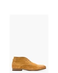 H By Hudson Brown Suede Thursom Boots