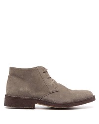 Corneliani Lace Up Suede Boots