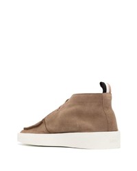 Hugo Suede Lace Up Ankle Boots