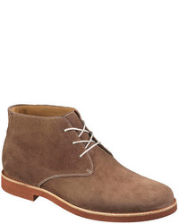 Sebago The Thayer Chukka Boots In Chocolate Brown