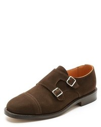 Mark McNairy New Amsterdam Double Buckle Monk Shoes