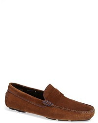 Brown Suede Driving Shoes
