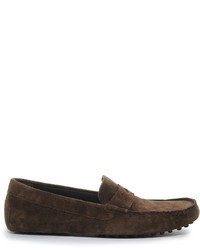 Asos Penny Drivers In Suede