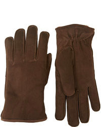 Brown Suede Gloves