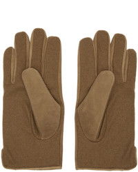 A.P.C. Brown Sude Luc Gloves