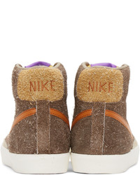 Nike Brown Blazer Mid 77 Premium Sneakers