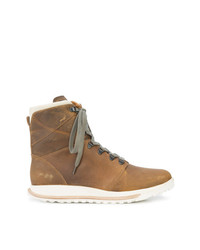 Rick Owens Lace Up Hi Top Sneakers