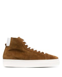 Low Brand Low Top Suede Panel Sneakers