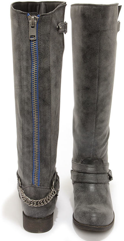 madden girl knee high boots