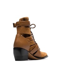 Chloé Brown Reilly 60 D Suede Boots