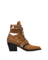 Chloé Brown Reilly 60 D Suede Boots