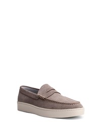 BLAKE MCKAY Ashland Suede Penny Loafer In Taupe Suede At Nordstrom