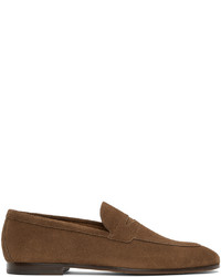 BOSS Brown Soho Loafers