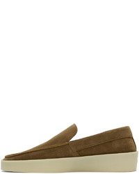 Fear Of God Brown Suede The Loafer Loafers